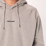 Vodka Soda | Sweat à capuche en coton bio brodé pour homme