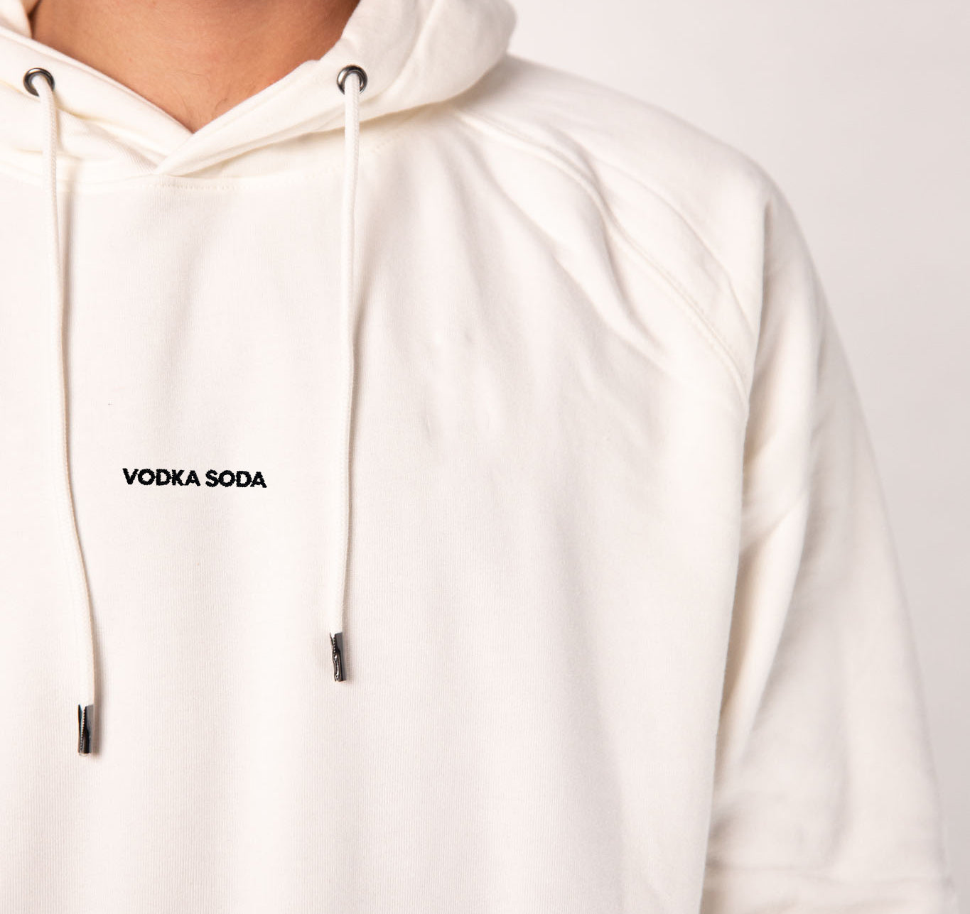 Vodka Soda | Sweat à capuche en coton bio brodé pour homme