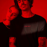 Caffé doppio | Besticktes Bio Baumwoll Unisex T-Shirt