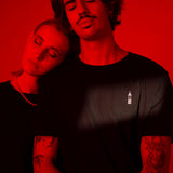 Mangaroca Batida de Côco | Besticktes Bio Baumwoll Unisex T-Shirt