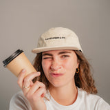 Lattechitato | Bestickte Bio Baumwoll Cord Cap