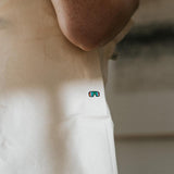 lunettes rapides | sac en coton bio brodé