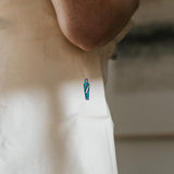 Kuemmerling Menthe | Sac en coton bio brodé