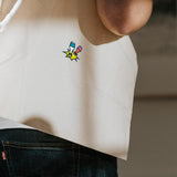 Petit tapeur | Sac en coton bio brodé