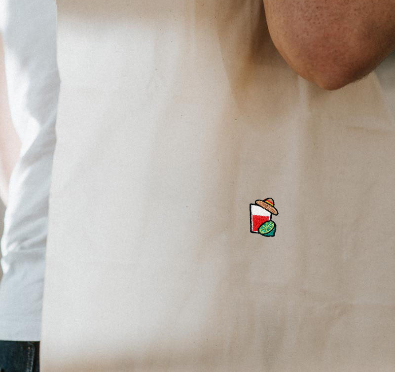 Mexicain | Sac en coton bio brodé