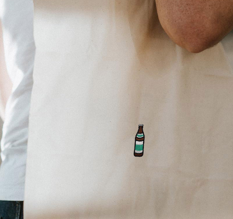 Helles | Sac en coton bio brodé