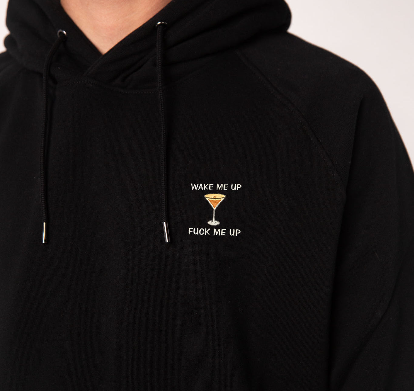 TAILORED TASTES Espresso Martini | Bestickter Bio-Baumwoll Unisex Hoodie