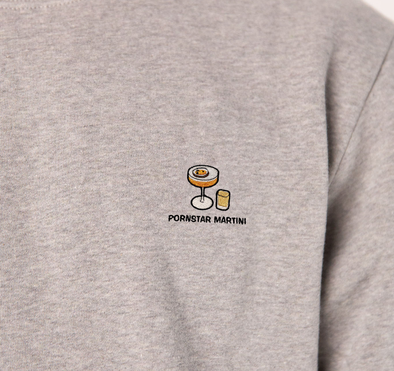 TAILORED TASTES Pornstar Martini | Bestickter Bio-Baumwoll Unisex Pullover