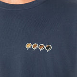 Quattro Espressi | Besticktes Bio Baumwoll Unisex T-Shirt