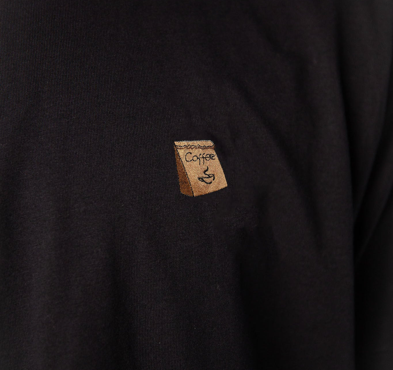 Coffee Bag | Besticktes Bio Baumwoll Unisex T-Shirt