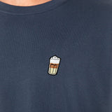Latte Macchiato | Besticktes Bio Baumwoll Unisex T-Shirt