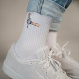 Porte-filtre & Tamper | Chaussettes brodées en coton bio