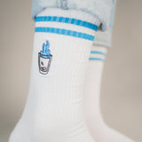 Sambuca | Bestickte Bio Baumwoll Socken