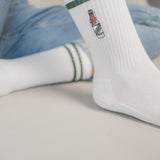 Underberg | Chaussettes brodées en coton bio