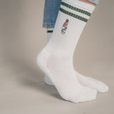Underberg | Chaussettes brodées en coton bio