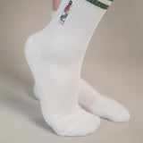 Underberg | Chaussettes brodées en coton bio