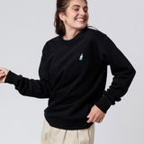 GIN SUL | Bestickter Bio-Baumwoll Unisex Pullover