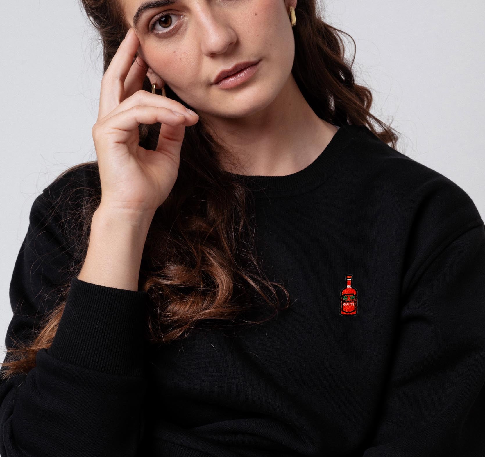 Mionetto Aperitivo | Bestickter Bio-Baumwoll Unisex Pullover