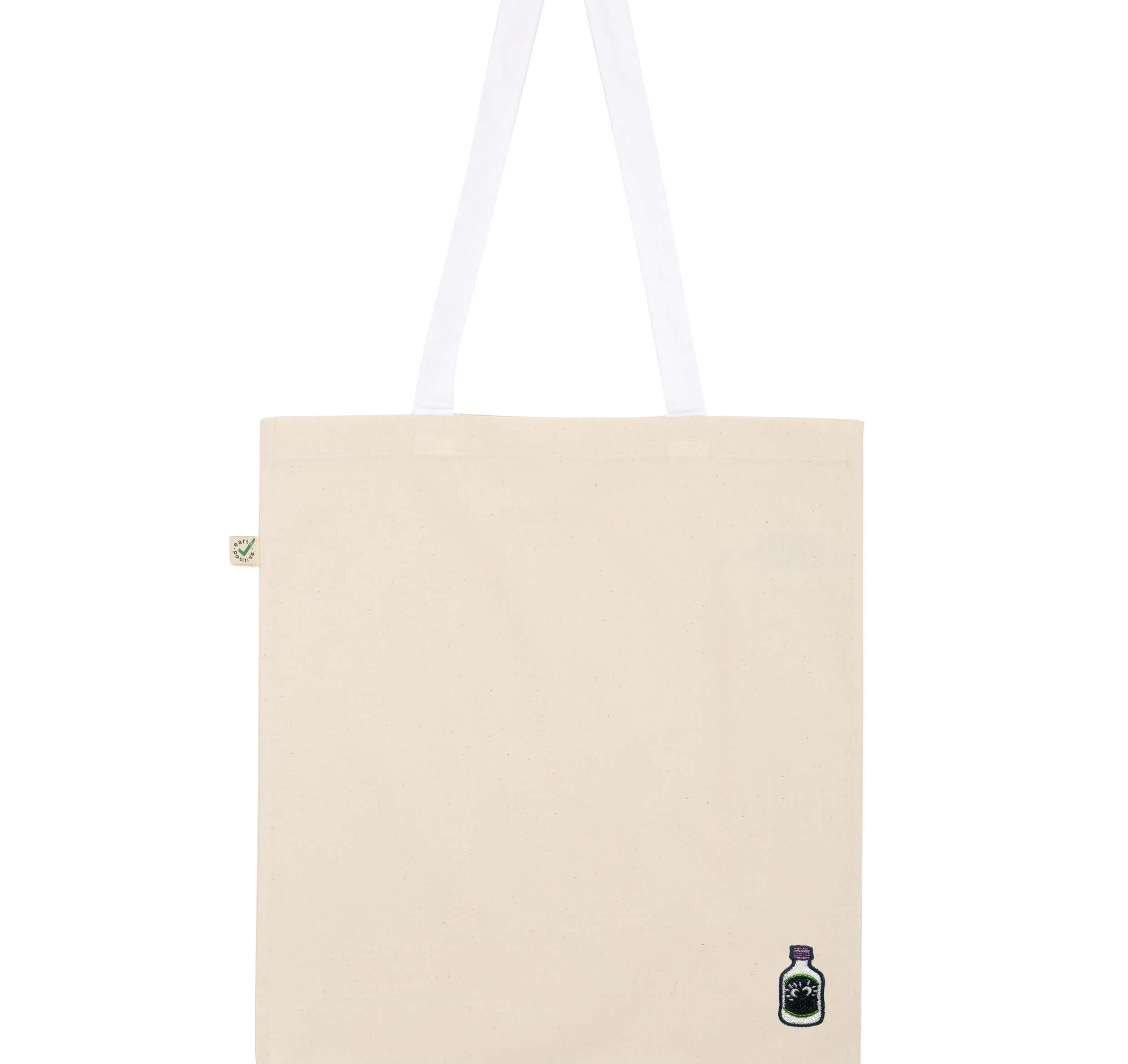 Petit lâche | Sac en coton bio brodé