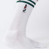 Underberg | Chaussettes brodées en coton bio
