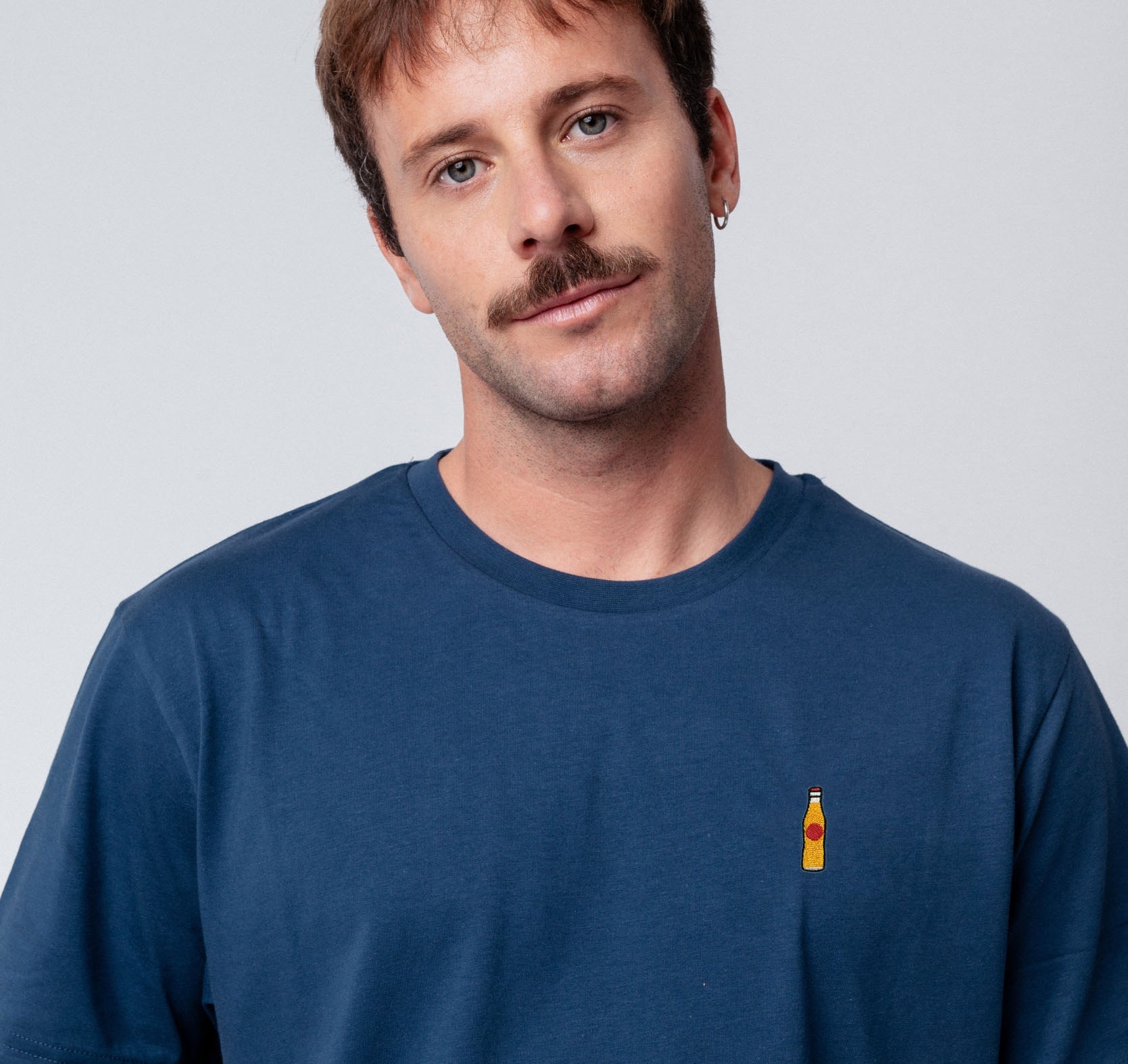 Sinalco | Besticktes Unisex Bio Baumwoll T-Shirt