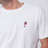 Sarti Spritz | Besticktes Bio Baumwoll Unisex T-Shirt