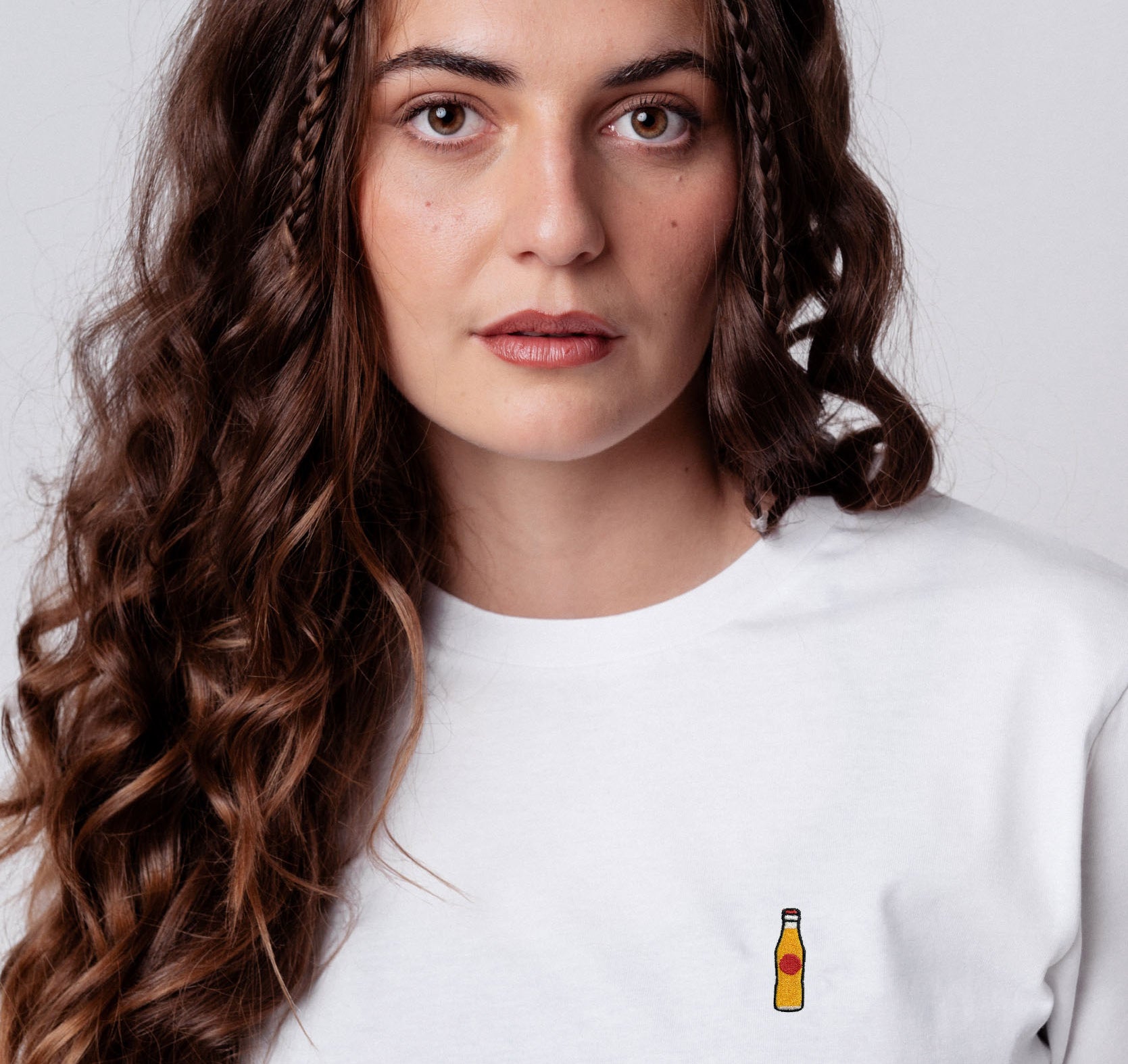 Sinalco | Besticktes Unisex Bio Baumwoll T-Shirt