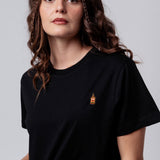 Stroh 80 | Besticktes Bio Baumwoll Unisex T-Shirt