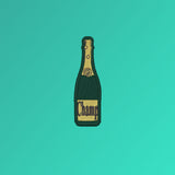 Champagne | Sac en coton bio brodé