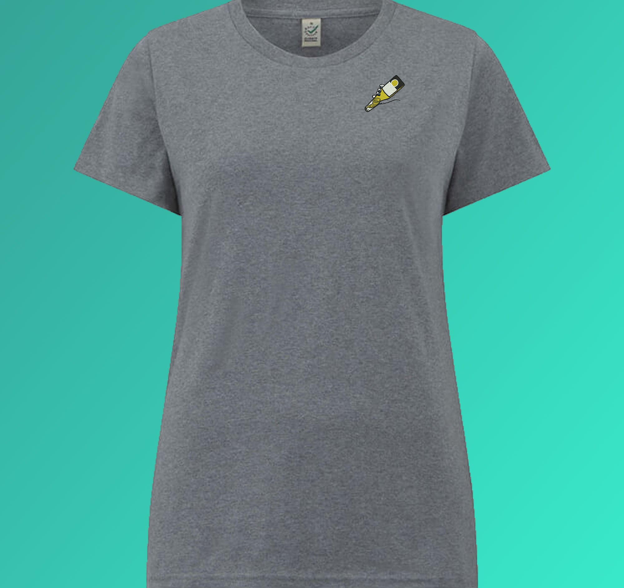 Tornado | T-shirt brodé en coton bio pour femmes