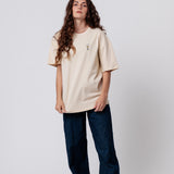 Weißwein | Heavy Oversized Bio Baumwoll T-Shirt