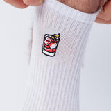 Negroni | Chaussettes brodées en coton bio