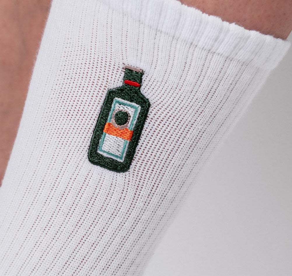 Jägermeister | Chaussettes brodées en coton bio