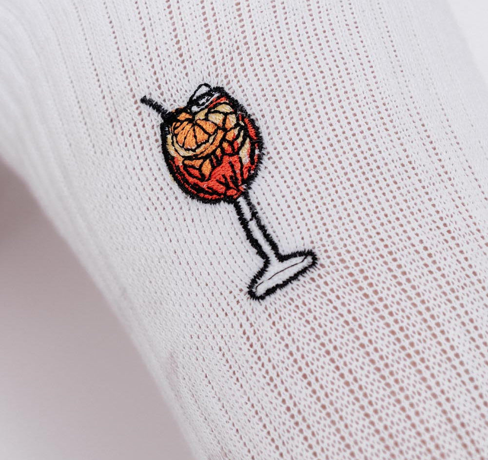 Spritz | Chaussettes en coton bio brodées