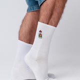 Sierra Tequila | Chaussettes brodées en coton bio