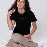 Aperitivo | T-shirt brodé en coton bio pour femmes