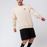 Siebträger | Bestickter Bio-Baumwoll Unisex Pullover
