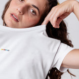 Aperitivo | T-shirt brodé en coton bio pour femmes