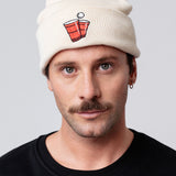 Beerpong | Bonnet en coton bio brodé