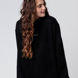 Aperitivo | Sweat à capuche en coton bio brodé pour femme