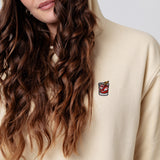 Negroni | Sweat à capuche en coton bio brodé pour femme