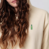 Carlsberg | Sweat à capuche en coton bio brodé pour femme