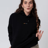 Aperitivo | Sweat à capuche en coton bio brodé pour femme