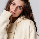 Vodka Soda | Sweat à capuche en coton bio brodé pour femme