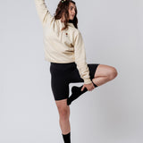 Spritz | Sweat à capuche en coton bio brodé pour femme