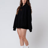Negroni Signature | Sweat à capuche en coton bio brodé pour femme
