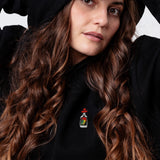 Sierra Tequila | Sweat à capuche en coton bio brodé pour femme