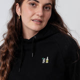 Gin Tonic | Sweat à capuche en coton bio brodé pour femme
