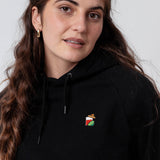 Mexicain| Sweat à capuche en coton bio brodé pour femme