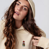 Sierra Tequila | Sweat à capuche en coton bio brodé pour femme